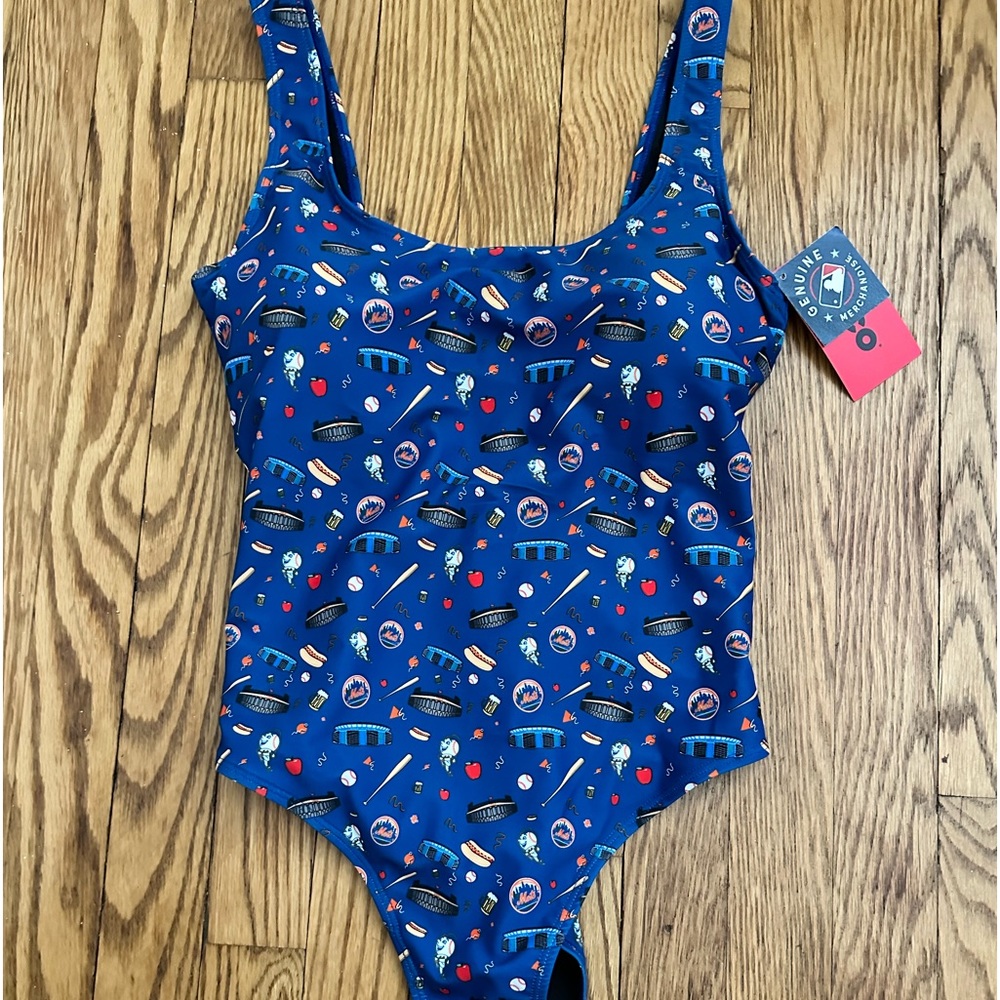 New York Mets Women's One Piece Swimsuit size medium